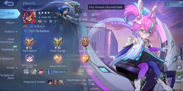 amz94 selling pretty account, Aspirant Chang'e skin, blue Taz recall effect, many other cool effects, lots of emotes, plus squad, diamonds: 212, cheap sis