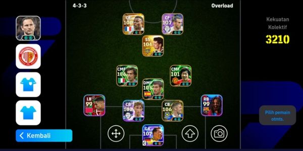 Akun Efootball Gareth Bale Sasuke Top Tier eFootbal