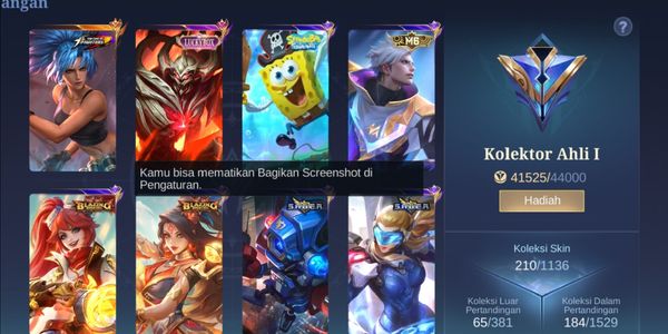 #MLBB35 Hero 103 Skin 210 | KOF Karina | LuckyBox Zhask | SpongeBob Cyclops | M6 Claude | 2 Blazing | 3 SABER | 9 Epic | 1 Venom