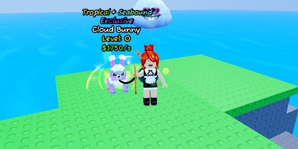 Exklusive Cloud Bunny Haustiere