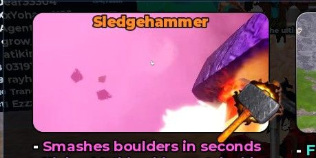 Sledge hammer