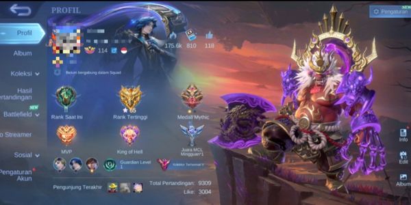 amz94 selling luxury account, Franco legend skin, other cool and luxurious skins, lots of cool effects, many emotes, good win rate, abundant items, cheap price sis