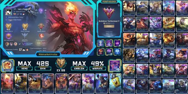 425 SKINS, LEGEND VALIR, COLLECTOR JAWHEAD, TRANSFORMER XBROG