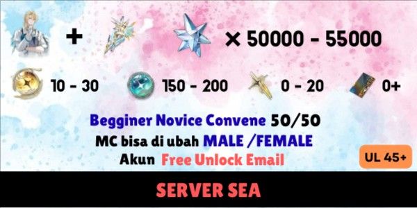Akun Reroll SIAP GACHA Starter [SEA] - 28