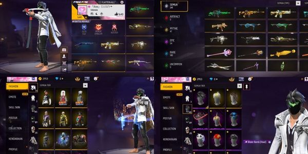 (0686) SG MAMBA AK47-UNICORN SASUKE HAIR ON | 241 WEAPON SKINS & 248 VAULT | ANTI HACKBACK | SAFE | CHEAP Garena Free Fire