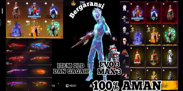 FREE FIRE SULTAN ACCOUNT LUXURIOUS CHEAP COOL #1