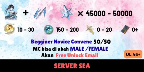 Reroll Account READY TO GACHA Starter [SEA] - 30