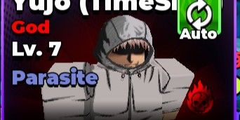 Roll Anime To Fight | LVL 7 Yuji Evo / Yujo (TimeSkip) Parasite + cursed trait Roblox