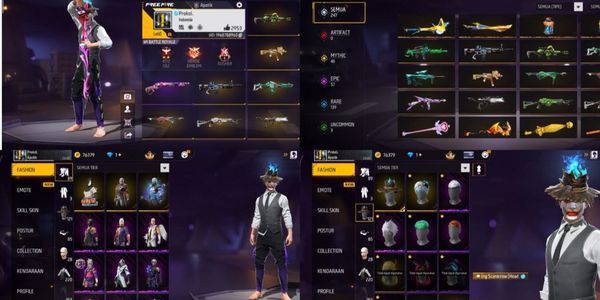 (0684) SG 2 REAPER | 247 WEAPON SKIN & 220 VAULT | ANTI HACKBACK | SAFE | CHEAP Garena Free Fire
