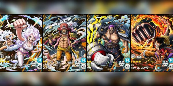 ไอดี 3 Extreme Bonney EX Max Roger EX Zephyr EX Luffy Max [Android/iOS]