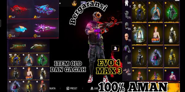 FREE FIRE SULTAN ACCOUNT LUXURIOUS CHEAP COOL #6