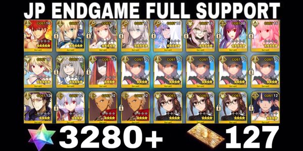 FGO JP SQ Account Muramasa+Support+SSR