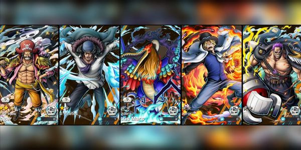 ไอดี 5 Extreme Roger EX Max Kuzan EX 5 Mars EX Sabo EX Zephyr EX [Android/iOS]