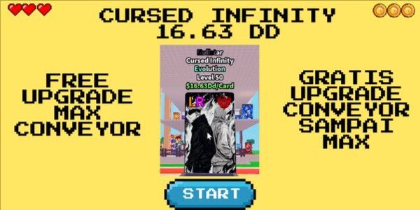 Anime Card Farm || Cursed Infinity (Nullstar) 16,63 Dd || Zenith Evo
