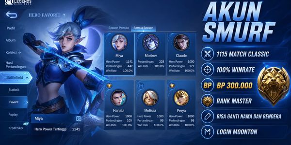 Smurf Account Good Stats #2