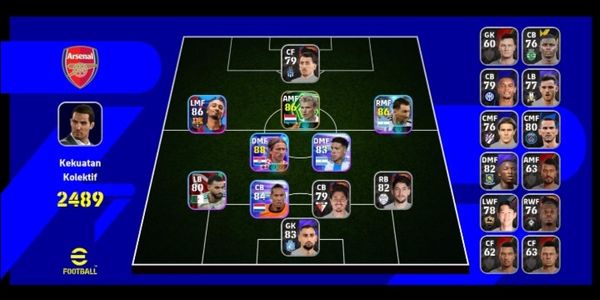 CHEAP GG eFootball Mobile ACCOUNT MODRIC SHOWTIME X BERGKAMP EPIC