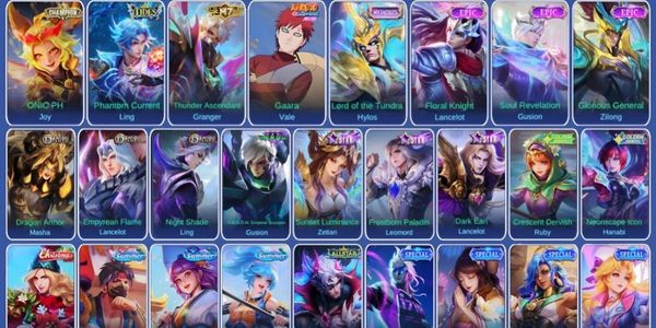 skin 129 | CHAMPIONS JOY | TIDES LING | M5 GRANGER | NARUTO VALE #GG #CHEAP