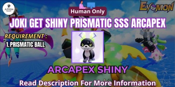 جوكـي الحصول على SHINY PRISMATIC SSS ARCAPEX