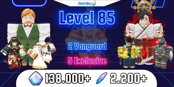 Accounts Anime Vanguards Lvl 85 | Instant Delivery