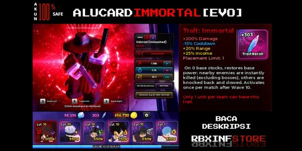 ANIME ORIGINS - ALUCARD IMMORTAL [EVO] - 300RR