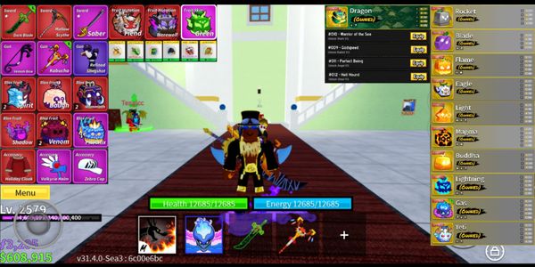Blox Fruits account GG Permanent Dragon