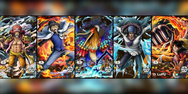 ไอดี 4 Extreme Roger EX Max Sabo EX Max Mars EX 5 Kuzan EX 5 Luffy Max [Android/iOS]