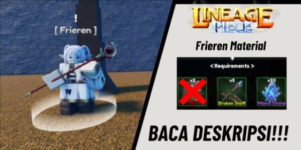 Lineage Piece | Frieren Malzemesi + 50 Garip Kitap (Açıklamayı Oku)