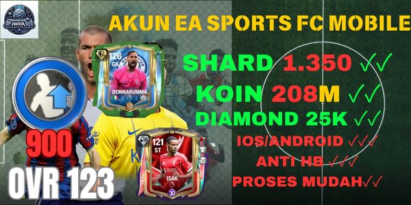 Akun FC mobile Siap Guna