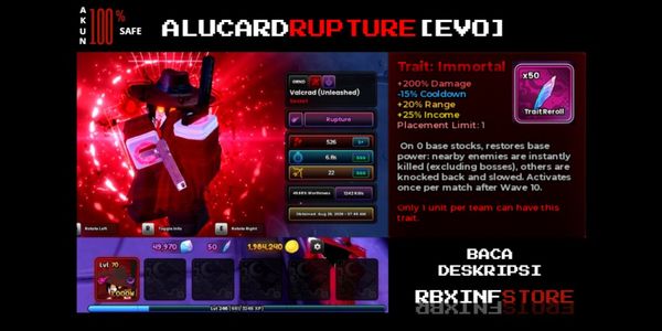 ANIME ORIGINS - ALUCARD RUPTURE [EVO]