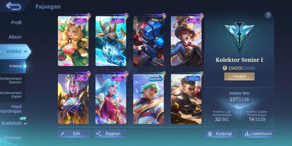CHEAP MOBILE LEGENDS ACCOUNT GUARANTEED STORE