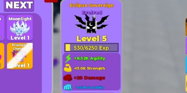 Eclipse sovereign Evolved 11K strength