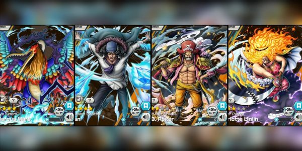 ไอดี 4 Extreme Mars EX Max Kuzan EX Max Roger EX Big Mom EX [Android/iOS]
