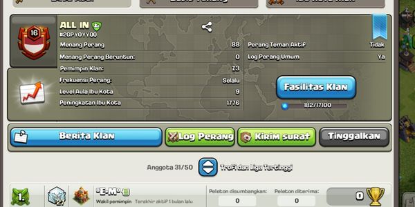 Clan Level 16