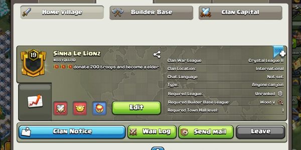 Clan Level 19 !!! CHEAPEST