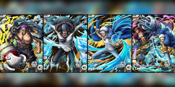 ไอดี 4 Extreme Zephyr EX 5 Kuzan EX Law EX Kid Law EX [Android/iOS]