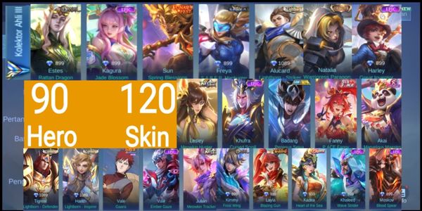 Akun GG Mobile Legends PROMO MURAH (#79)