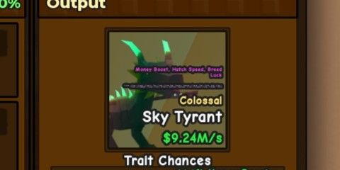 Sky tyrant 9M/second