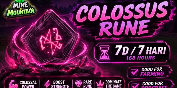 Colossus Rune - 7 Day/ 7 Hari/ 168 Hour Duration