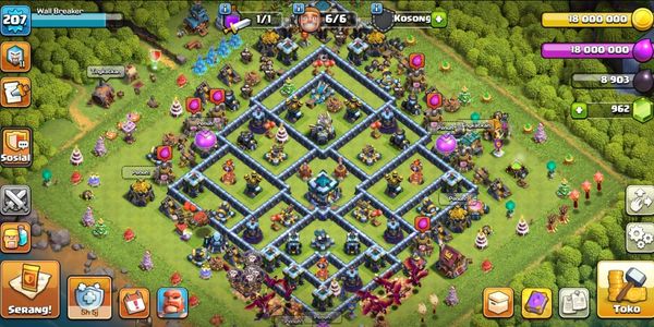 TH 13 ALLMAX | XP 207 OLD ACCOUNT | HERO 75-75-45-50-25 | LOTS OF MAGIC ITEMS | BUILDER BASE BH 9 ALLMAX