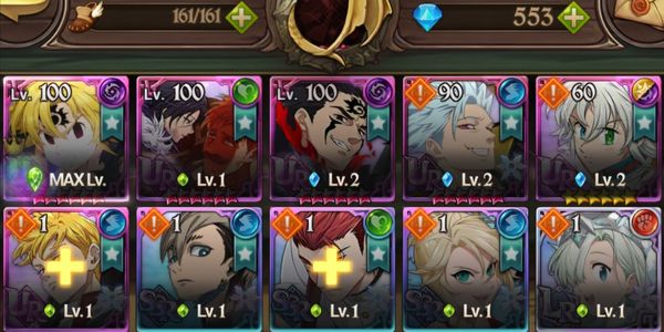 एकाउंट स्टार्टर MELIODAS NEMESIS ULTI 6/6 [ASIA]
