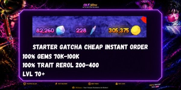 Starter Gatcha Cheap!! Instant Order