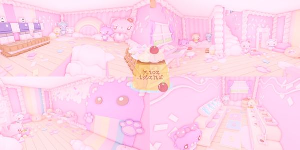 Casa CuteCore Mewkledreamy Adopt me Lindo