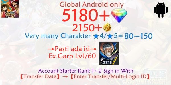Account OPBR One Piece Bounty Rush-17