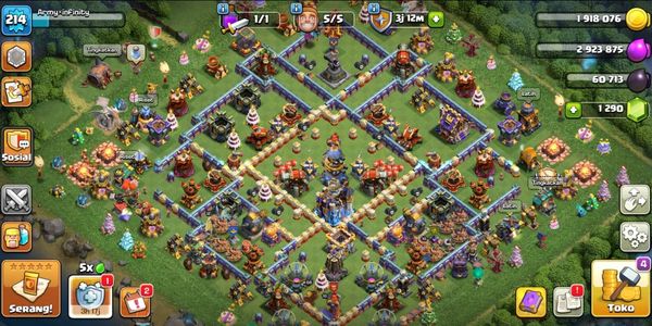 Town Hall 18 Good Base Hero Gear Epic Skill (7) Cheapest GG Account