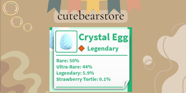 Crystal Egg | Adopt Me! สัตว์เลี้ยง