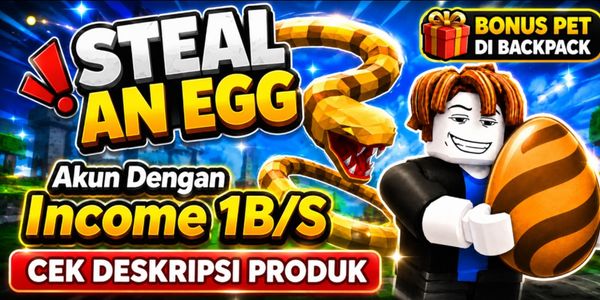 Steal An Egg - Account With 1B/s Income