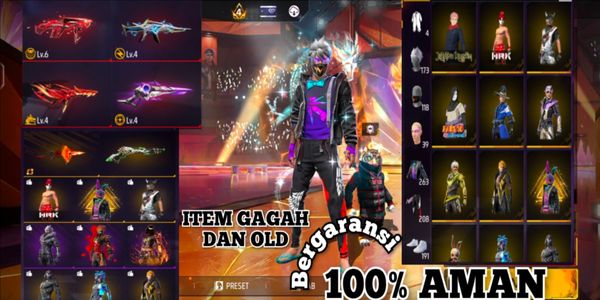 Garena Free Fire Account Cool Specs & Guaranteed