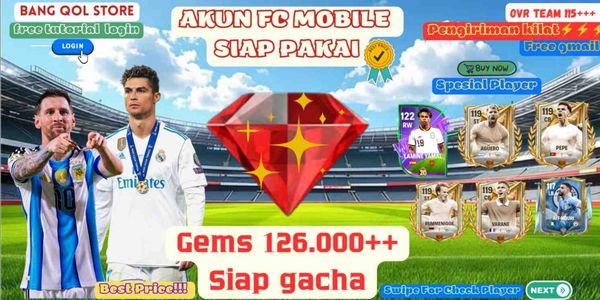 FC MOBILE SMURF ACCOUNT READY TO USE | 100,000++ GEMS READY FOR GACHA | #6