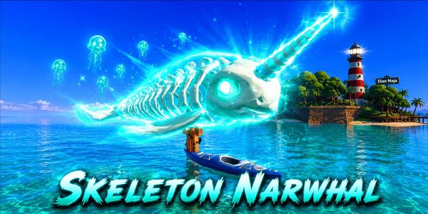 Skeleton Narwhal