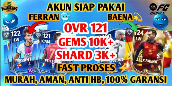 ACCOUNT FC MOBILE READY TO USE